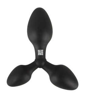 Plug Anal Silicone Triple Diamètre Noir