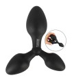 Plug Anal Silicone Triple Diamètre Noir
