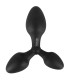 Plug Anal Silicone Triple Diamètre Noir