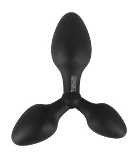Plug Anal Silicone Triple Diamètre Noir