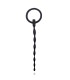 Sonde Urètre Silicone Noire avec diamètre de 5 à 8mm