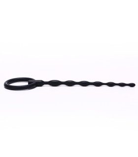 Sonde Urètre Silicone Noire débutant
