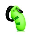 Cage de Chasteté Silicone Phosphorescente Ouch 9,5x3,5cm