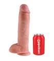 Gode Réaliste XL King Cock 11" avec Testicules 24x6cm