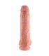 Gode Réaliste droit XL Ventouse