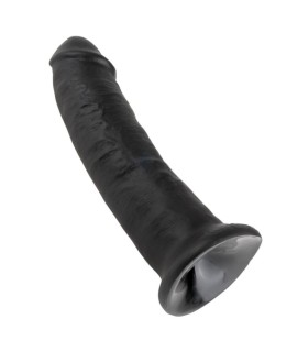 Gode Réaliste Noir Ventouse