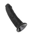 Gode Réaliste Noir Ventouse