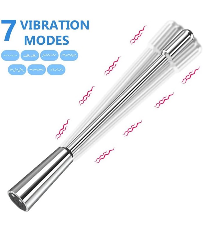Tige à Urètre Vibrante 7 vibrations