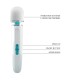 Sextoy Wand Tête Flexible Azlins