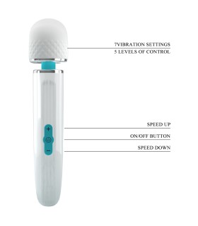 Sextoy Wand Tête Flexible Azlins