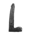 All Black - Gode Réaliste Black - gode pour gay