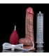 Godemichet Éjaculateur Réaliste Marron en silicone