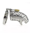 Cage chasteté Homme SNAKE Steel