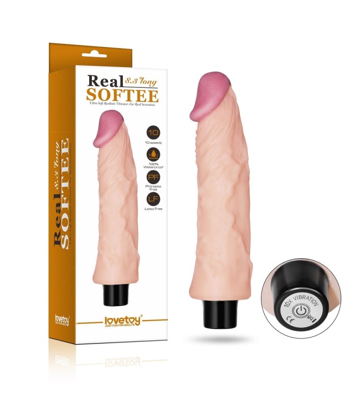 Gode Vibrant Réaliste Softee