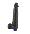 Gode Vibrant Noir Peau Réaliste 24x5,3cm Gode Vibrant Noir Peau Réaliste 24x5,3cm
