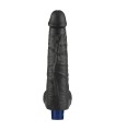 Gode Vibrant Noir Peau Réaliste 24x5,3cm Gode Vibrant Noir Peau Réaliste 24x5,3cm