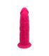 Gode Silexd Réaliste Vibrant Rose 17x4,4cm