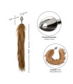 Plug Anal Queue Animale Marron