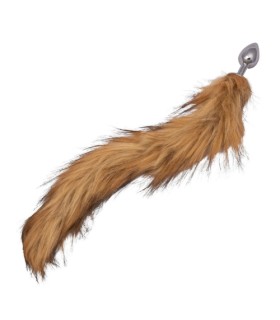 Plug Anal Queue Animale Marron