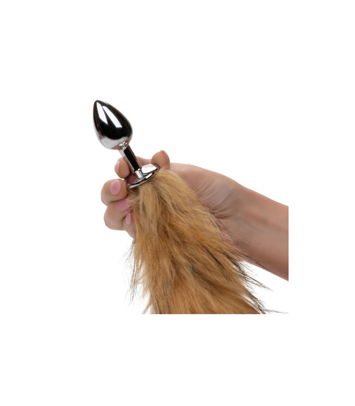 Plug Anal Queue Animale Marron