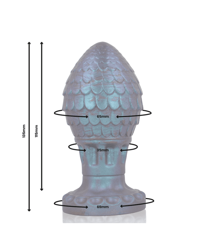 Plug Œuf de Dragon Vrakos 13x6,5cm