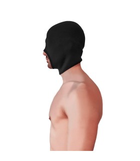 Cagoule Aveugle BDSM Bouche Ouverte