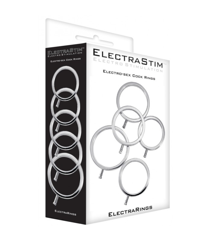 ElectraStim Cock Ring métal - electro sexe Kit 5 tailles - gay shop
