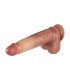 Gode Large Ultra Réaliste Marron 23x5cm