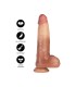 Gode Large Ultra Réaliste Marron 23x5cm
