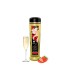 Huile de Massage Vin Pétillant à la Fraise 240ml