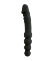 Vibromasseur Anal Vibrant Double Plaisir 23x3,7cm
