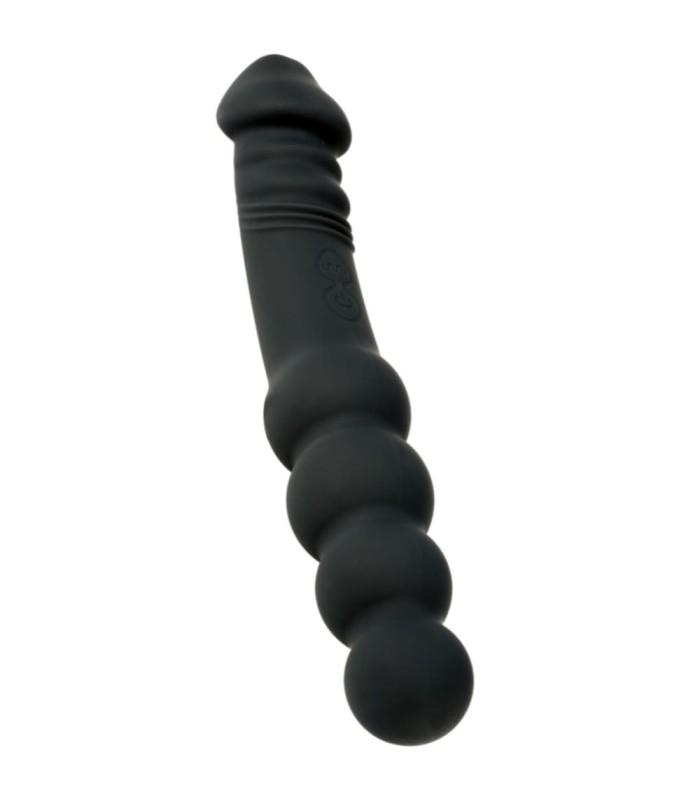 Vibromasseur Anal Vibrant Double Plaisir 23x3,7cm