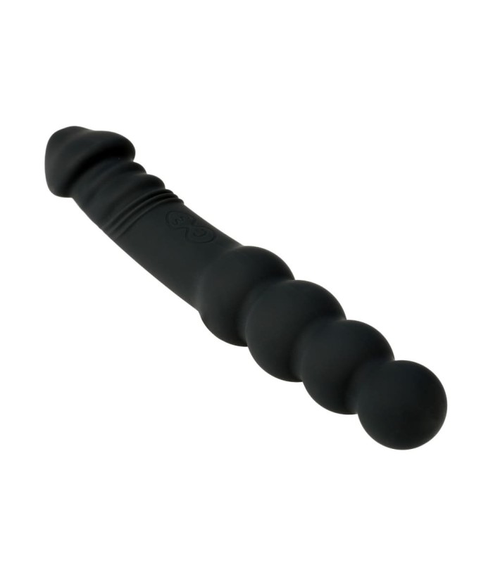 Vibromasseur Anal Vibrant Double Plaisir 23x3,7cm