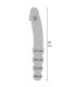 Vibromasseur Anal Vibrant Double Plaisir 23x3,7cm