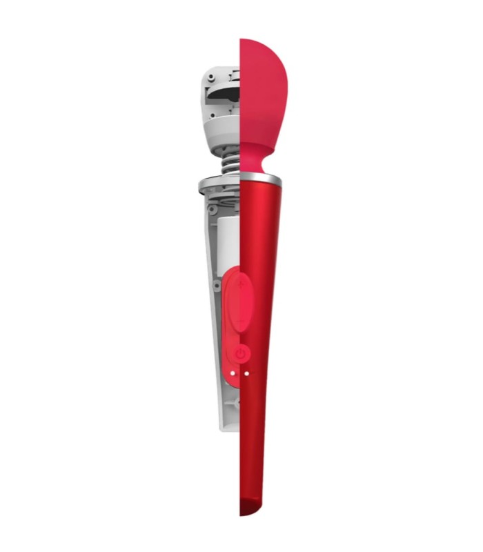 Wand Massage Caresse Rouge 25cm