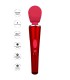 Wand Massage Caresse Rouge 25cm