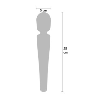 Wand Massage Caresse Rouge 25cm