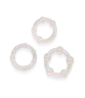 Cockrings Intensity Fantasia avec perles – lot de 3 anneaux NS Novelties