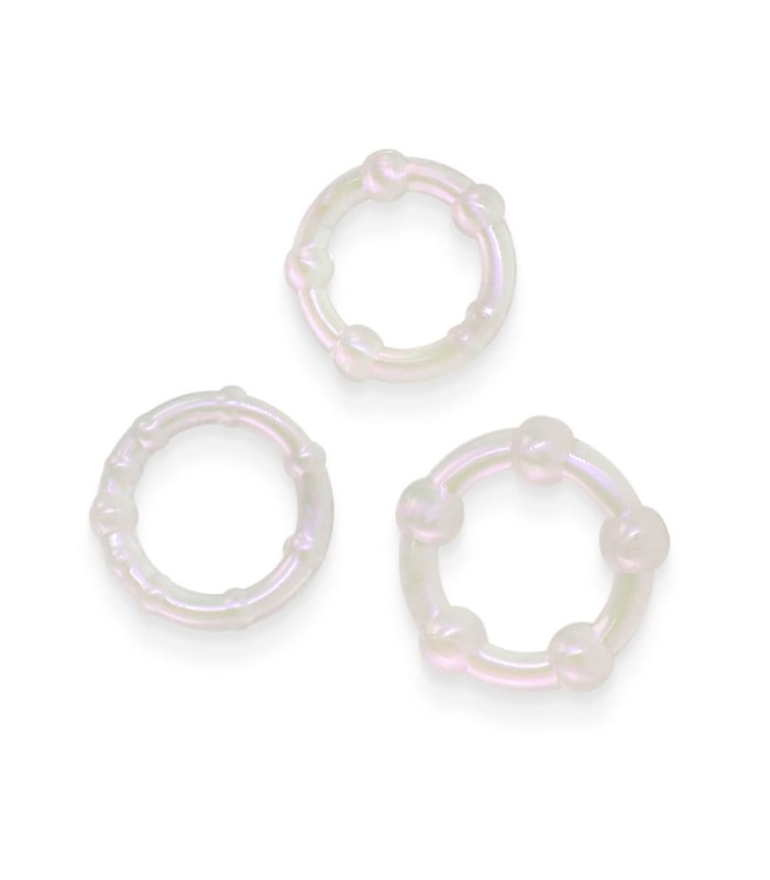 Cockrings Intensity Fantasia avec perles – lot de 3 anneaux NS Novelties