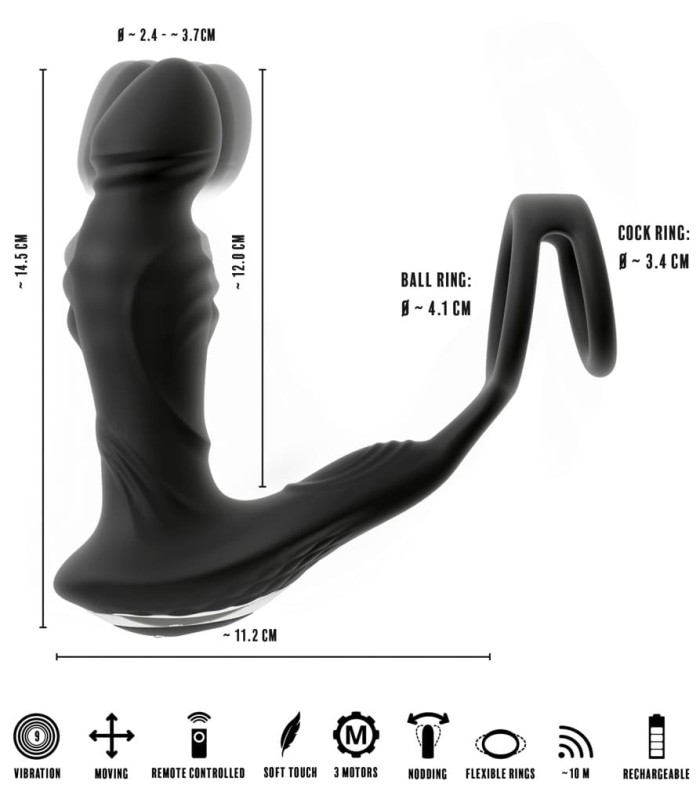 Stimulateur de Prostate Vibrant et Va et Vient
