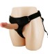 Gode creux ceinturable Starck avec harnais réglable pour homme - sextoy réaliste en TPR