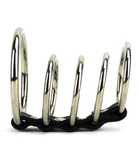 Cockring de Contrainte 5 Anneaux