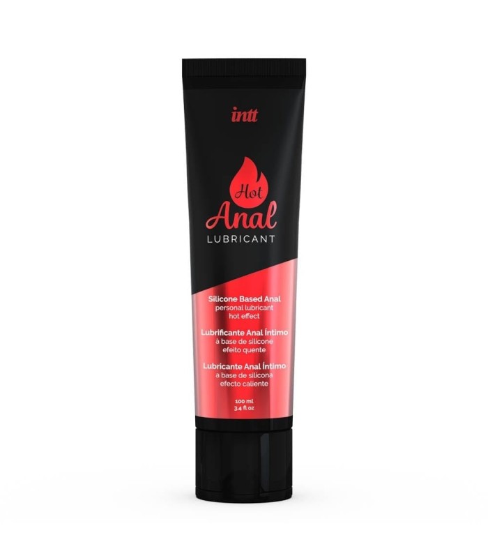 Lubrifiant Anal Silicone Chauffant Intt - formule hybride à base d'eau et de silicone