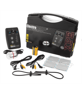 Kit électrostimulation ElectroPebble XPE avec œuf, boucles péniennes et boîtier double canal