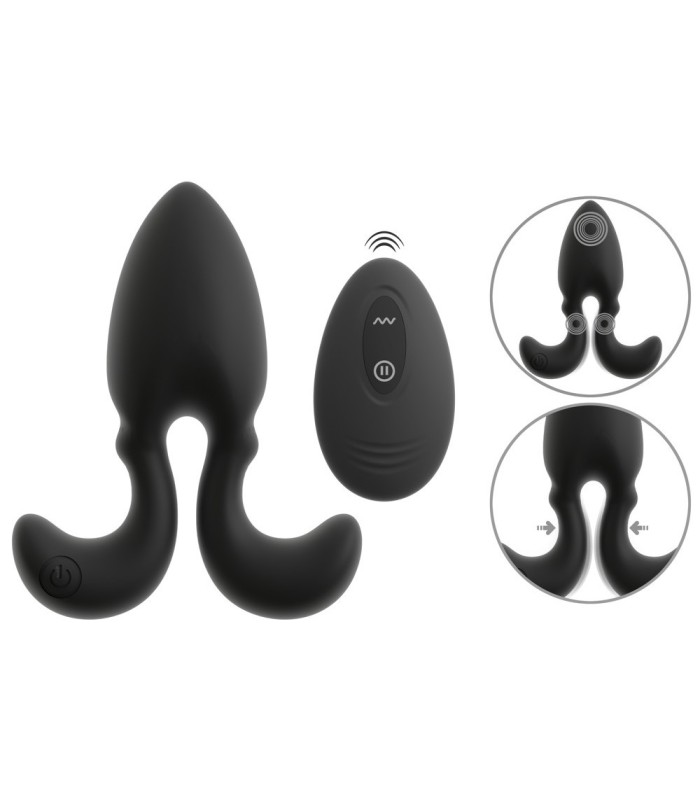 Plug Anal Vibrant Bras Flexibles Anos