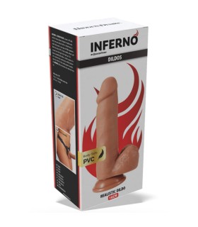 Dildo Réaliste Souple Texturé 18x4,5cm