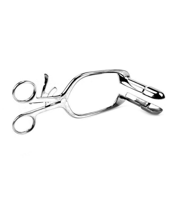 Speculum Anal Ultimate Ouverture 8cm en acier inox pour jeu bdsm gay hard