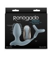 Plug Anal Vibrant et Rotatif avec Anneau Pénis et Testicules