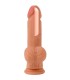 Gode Silicone avec Bourses Mobiles Hidden Desire
