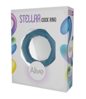 Cockring Silicone Alive Stellar Noir